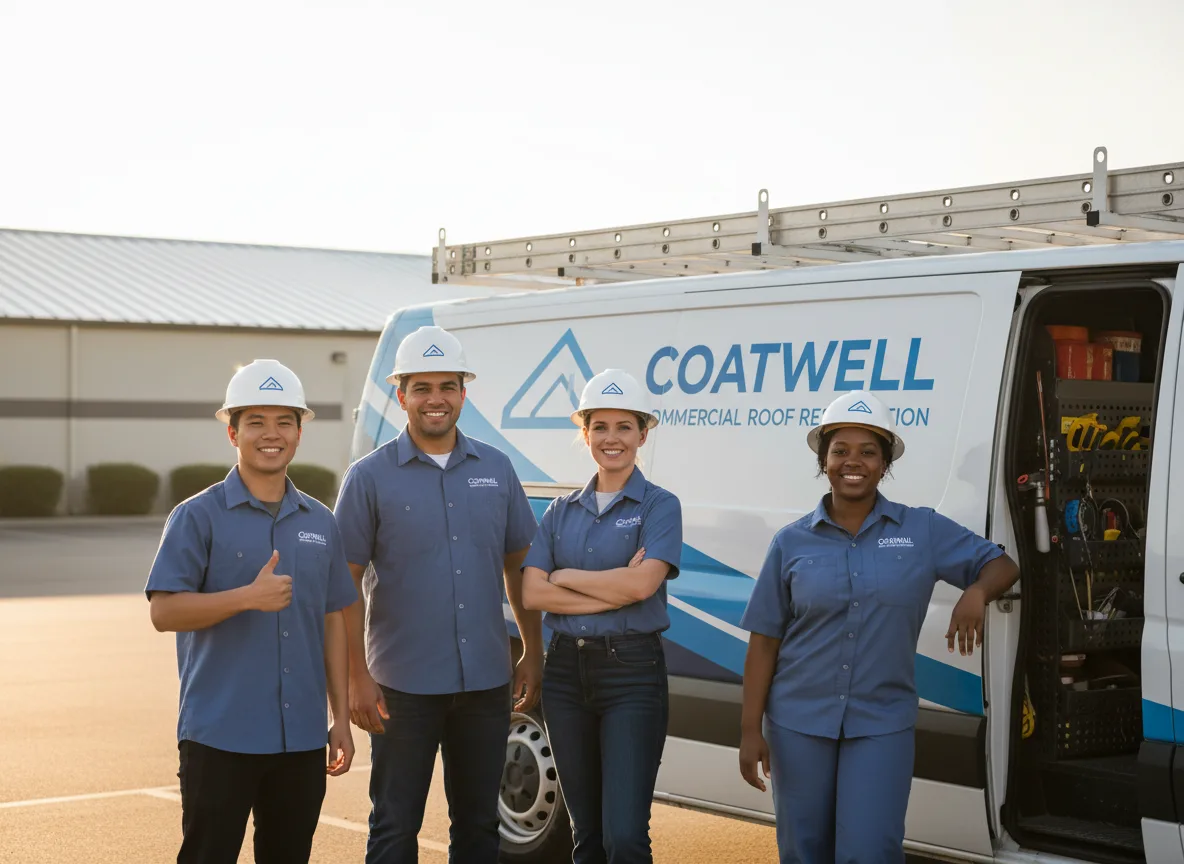 Commercial roof coating company in Edmond, OK